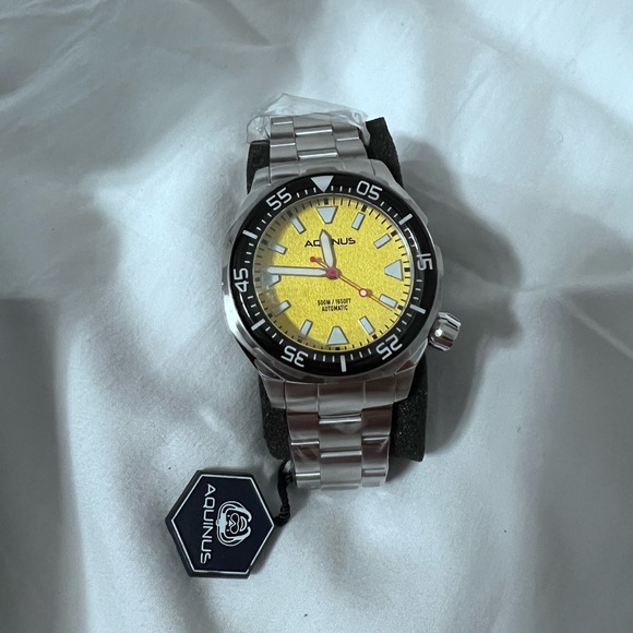 Aquinus Men’s Stainless Steel Watch - MSRP $675